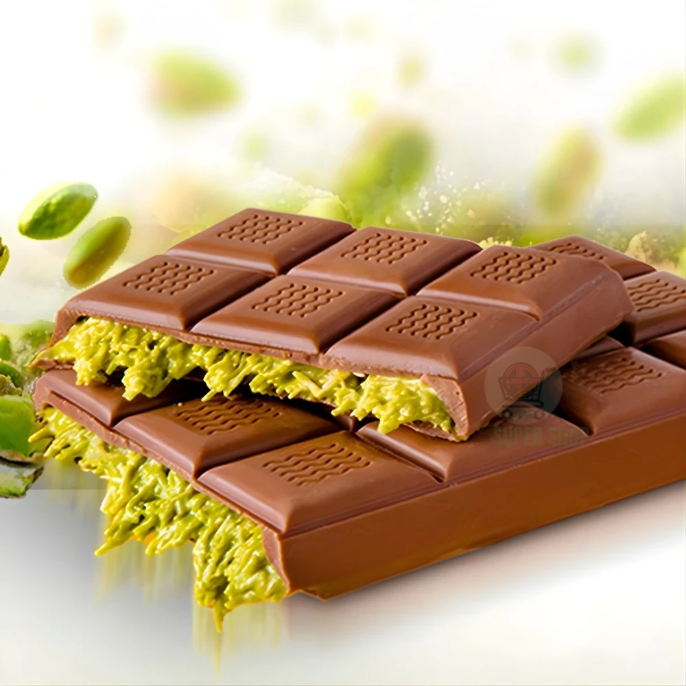 Dubai Kunafa Chocolate Pistachio 100gm