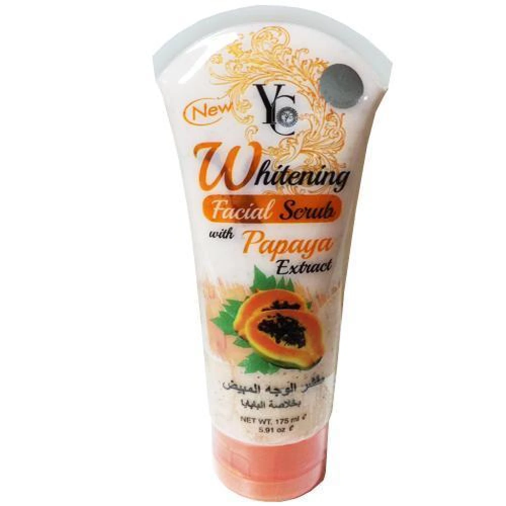 EG EverGlow Papaya with Raspberry Facial Scrub -175ml