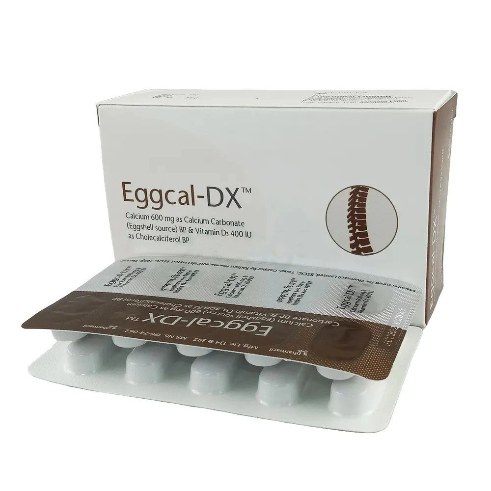 EGGCAL-DX Tablet – Calcium, Vitamin D & Minerals for Strong Bones