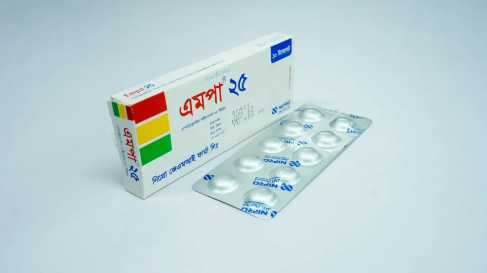 Empa 25 mg Tablets