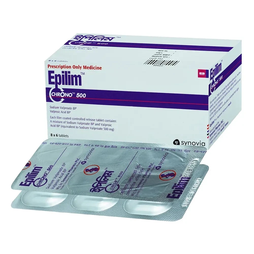 Epilim Chrono 500mg Tablet