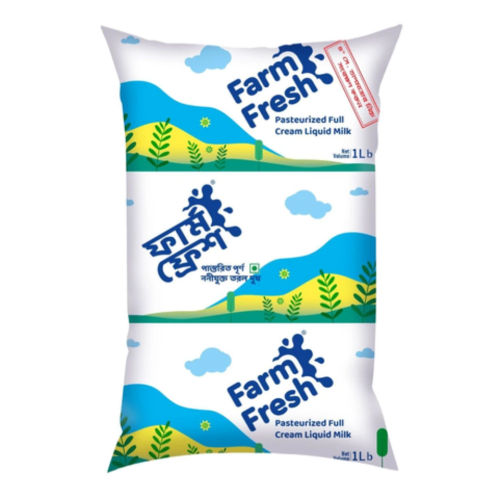 Farm Fresh Liquid Milk 1L