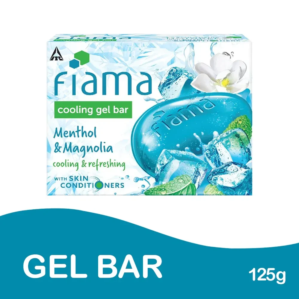 Fiama Cooling Gel Bar Menthol & Magnolia 125gm