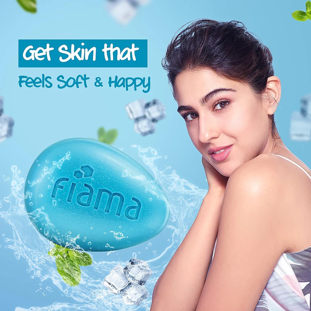 Fiama Cooling Gel Bar Menthol & Magnolia 125gm