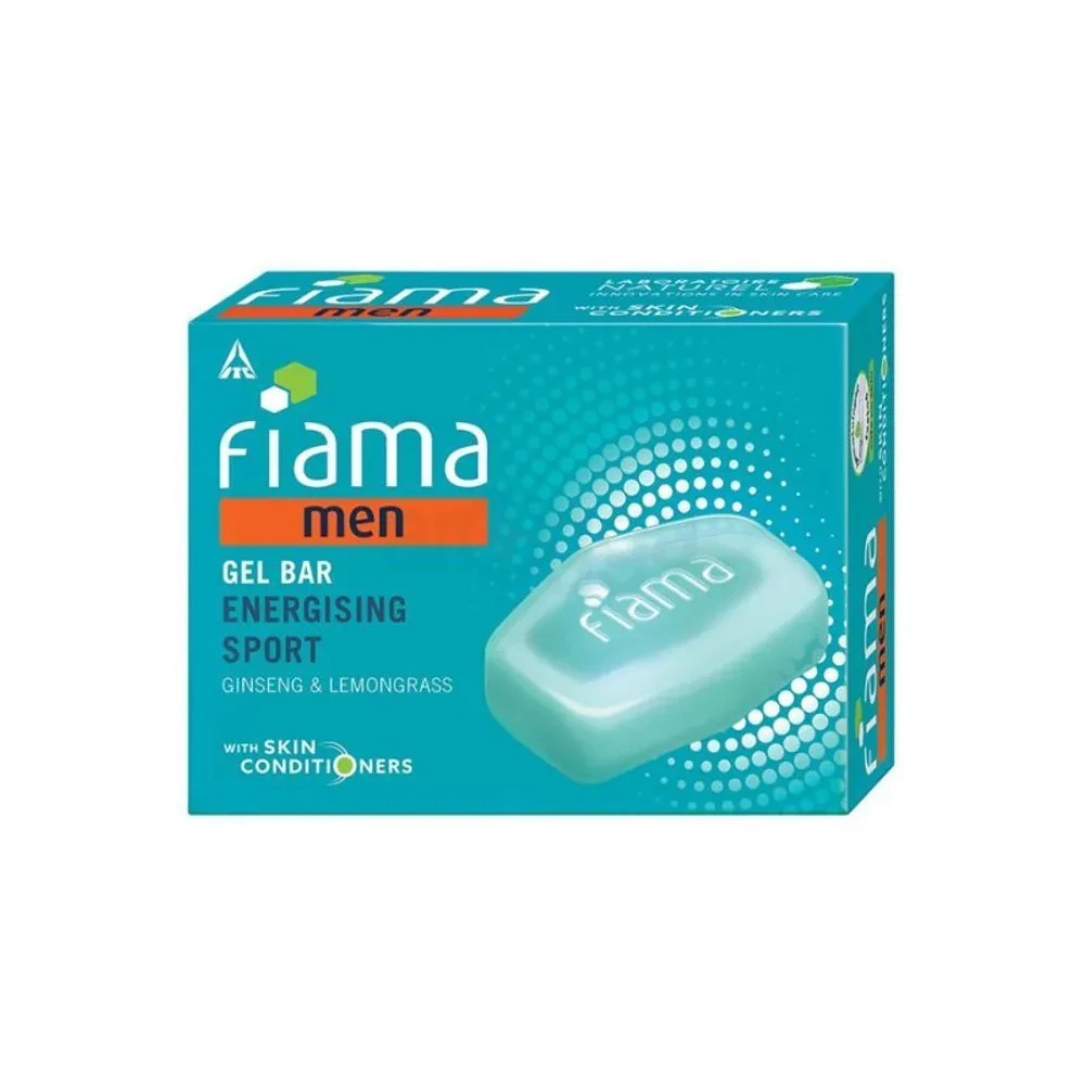 Fiama Men Energising Sport Gel Bar 125 Gm