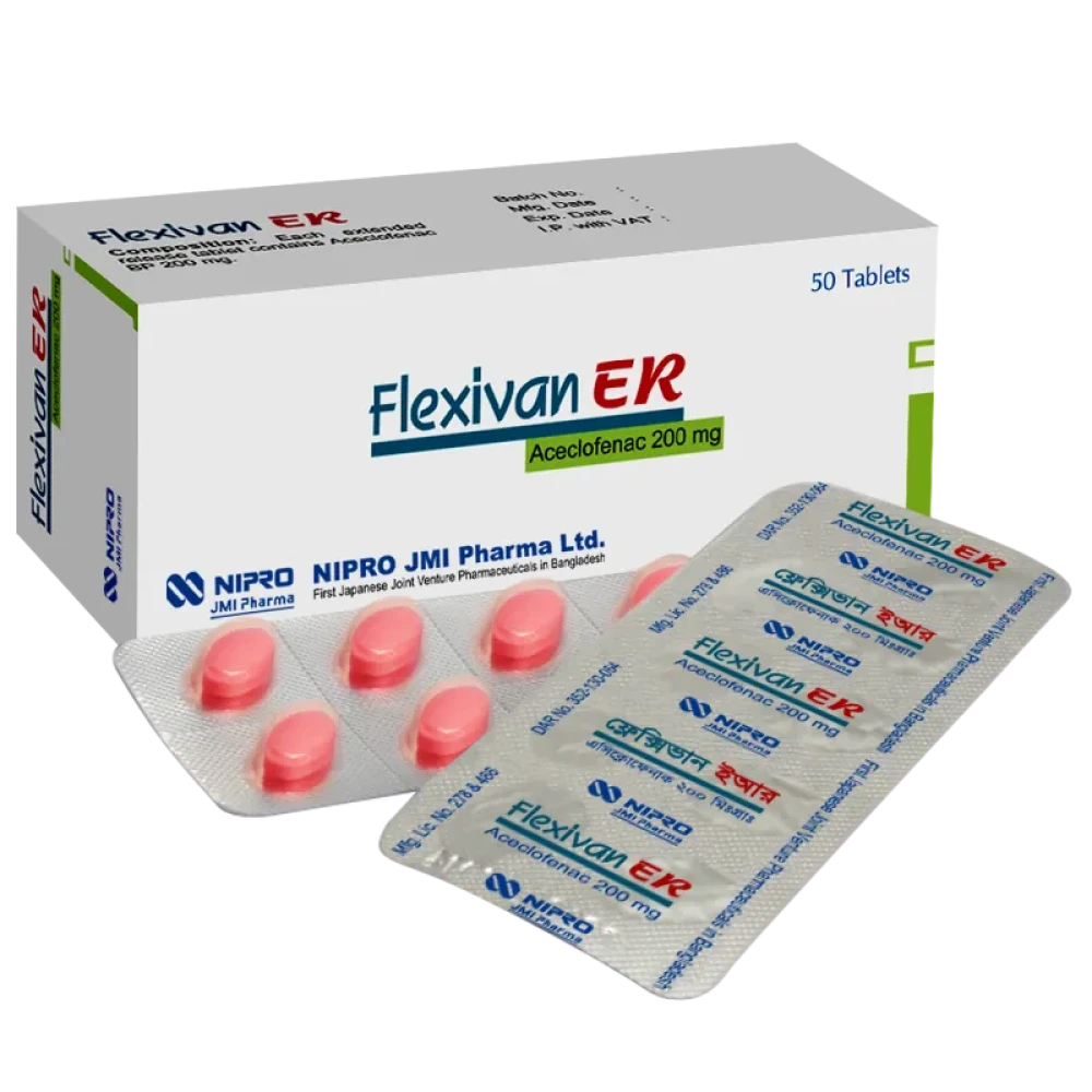 Flexivan ER 200 mg Tablets