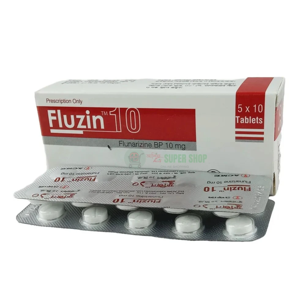 Fluzin 10 mg Tablets