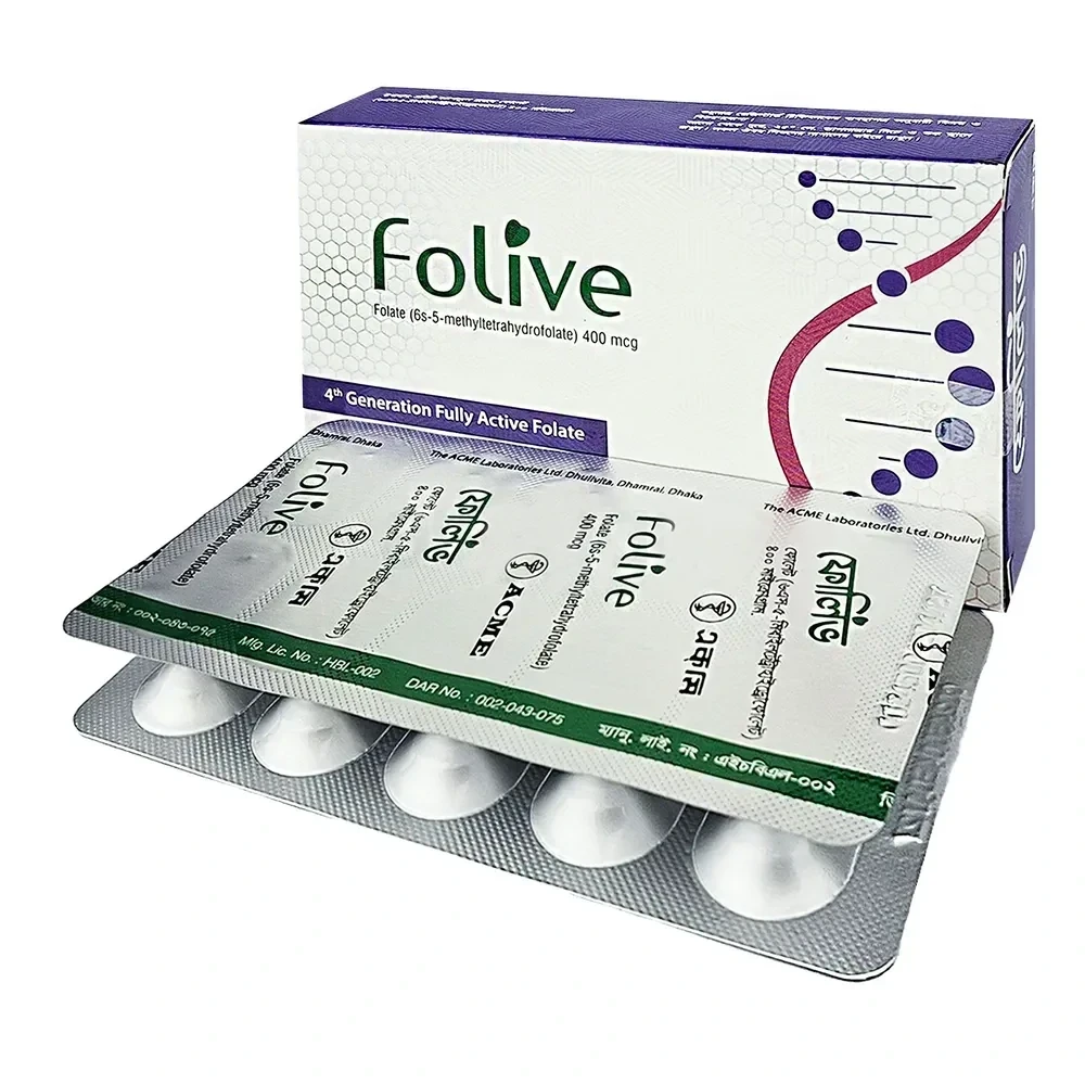 Folive 400mcg Capsule