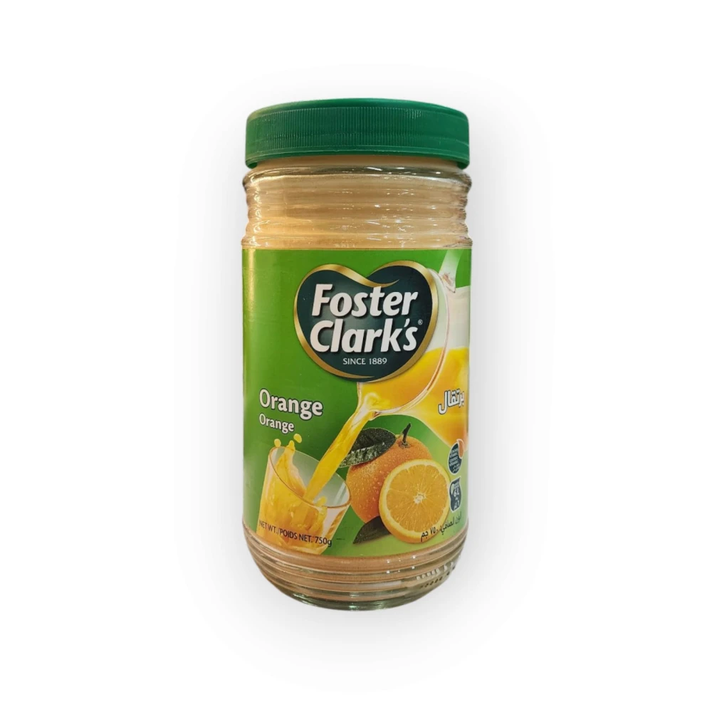 Foster Clark's Orange Flavour Instant Powder Drink Jar 750g