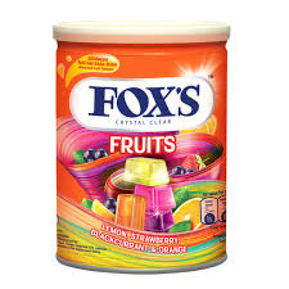 Fox's Crystal Clear Fruits Candy Tin 170g