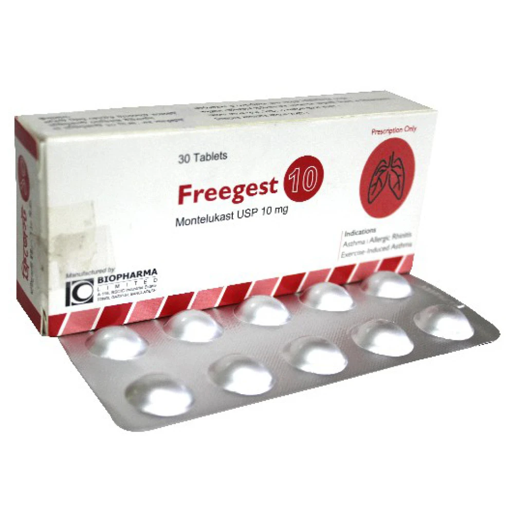Freegest 10 mg Tablet