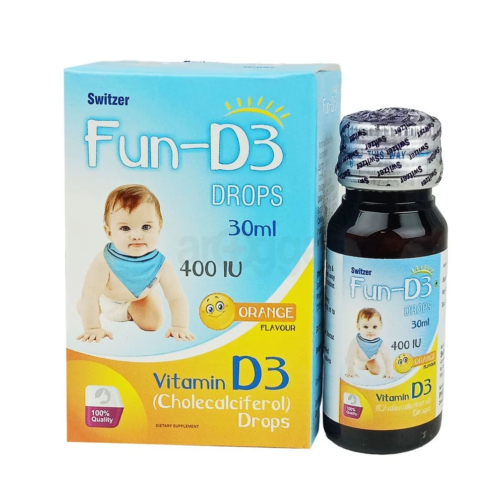 Fun-D3 Drops 400 IU 30ML