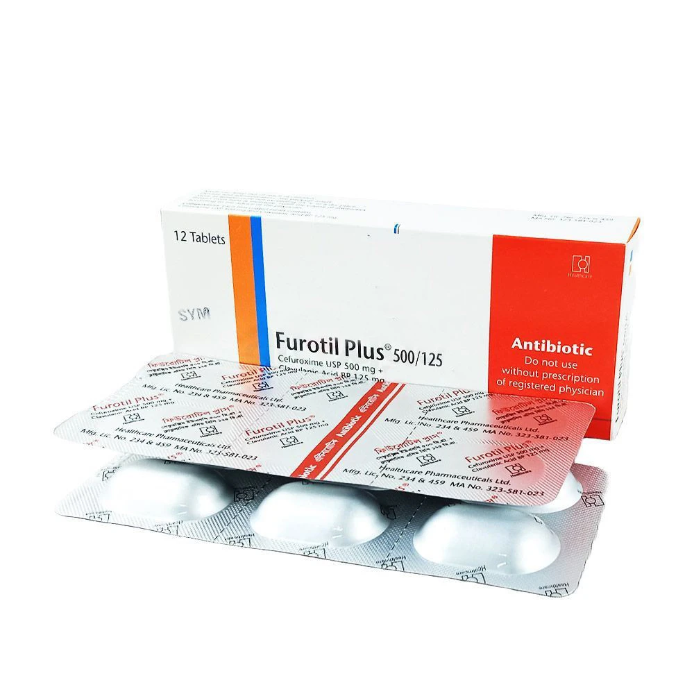 Furotil Plus 500mg+125mgTablet