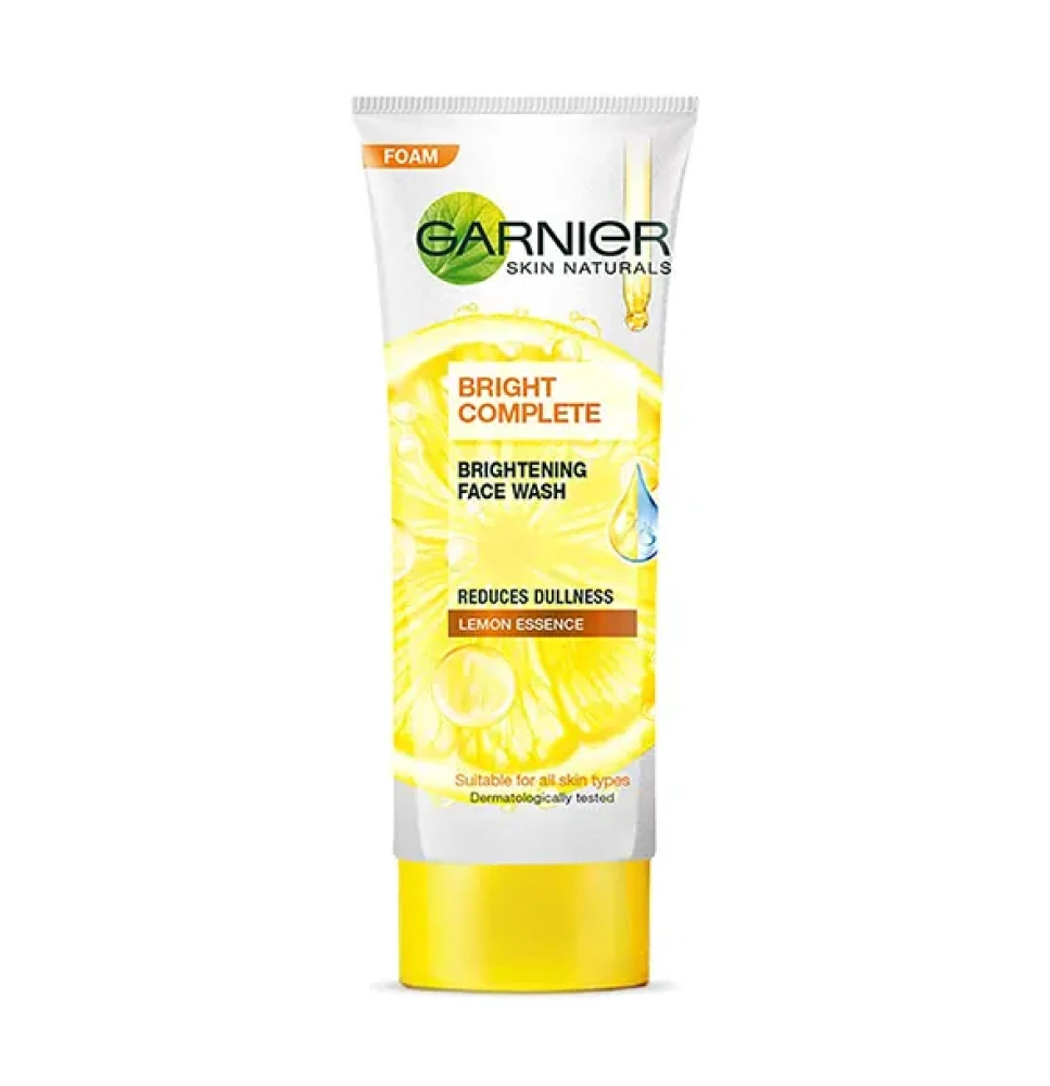 Garnier Bright Complete Vitamin C Face Wash 100g