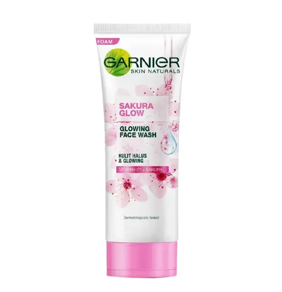 Garnier Sakura White Pinkish Glow Facial Foam 100ml