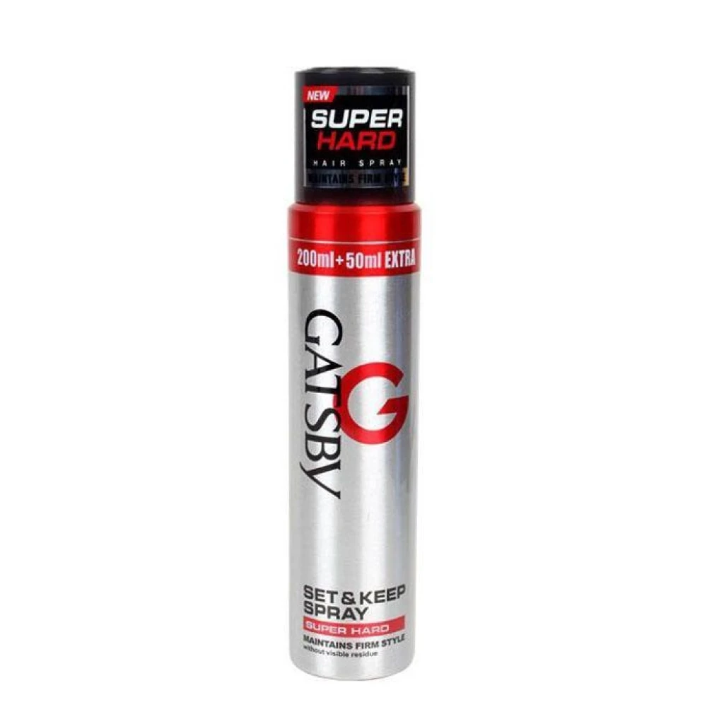 Gatsby Set & Keep Spray Super Hard 250ml