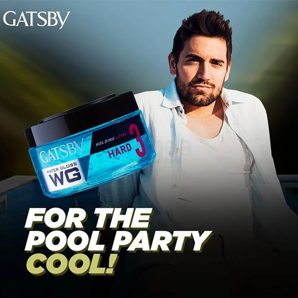 Gatsby Water Gloss Holding Level 3 Hard 75g