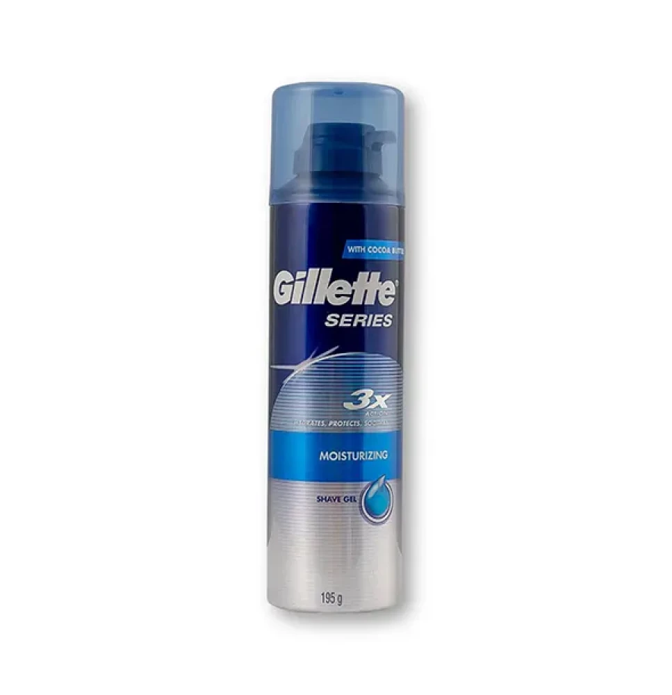 Gillette Series Shaving Gel Moisturizing 195g