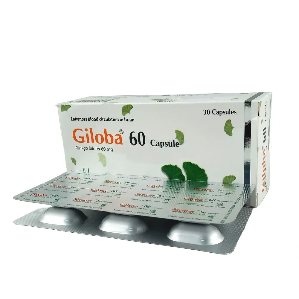 Giloba 60mg Capsule