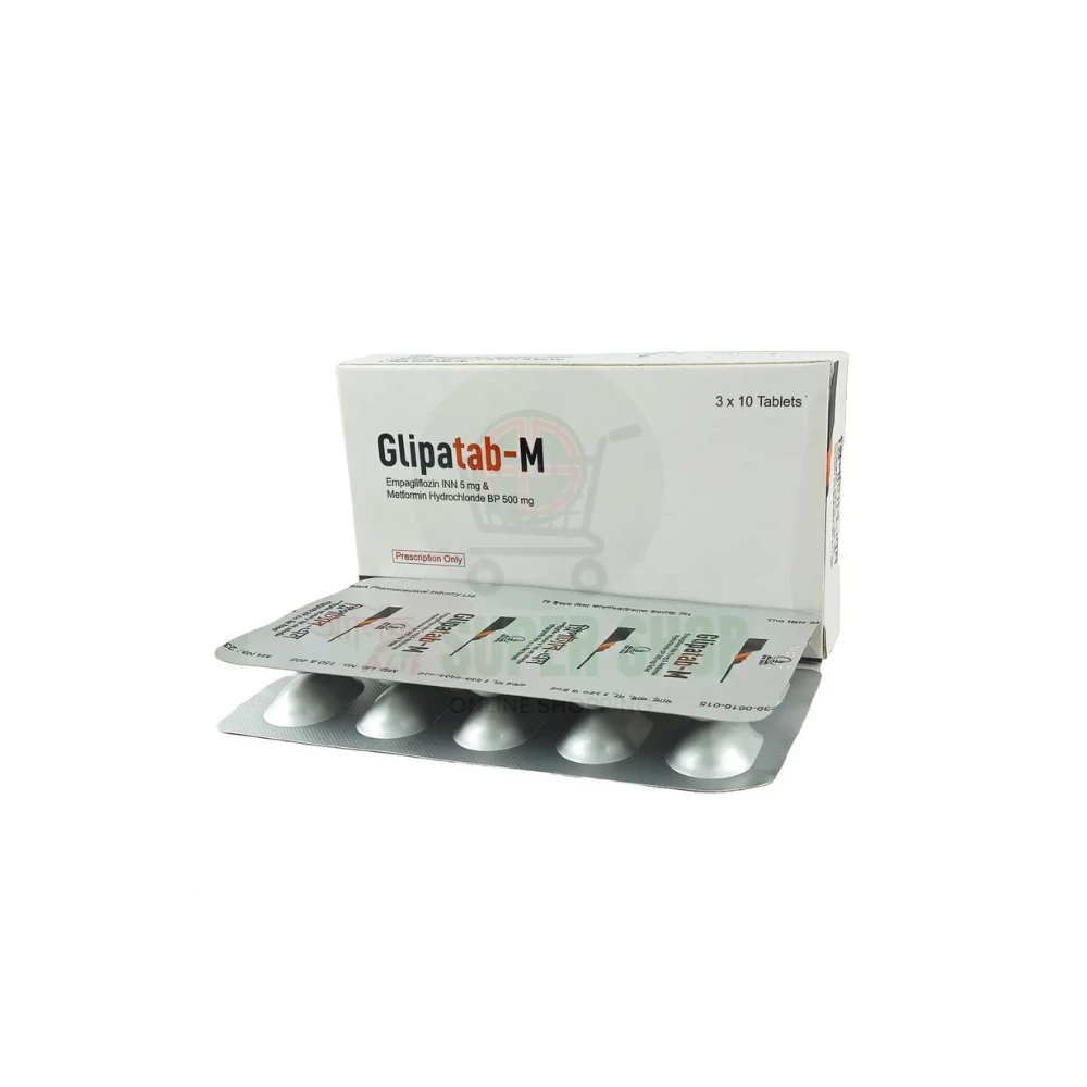 Glipatab-M 500 5mg+500mg Tablet