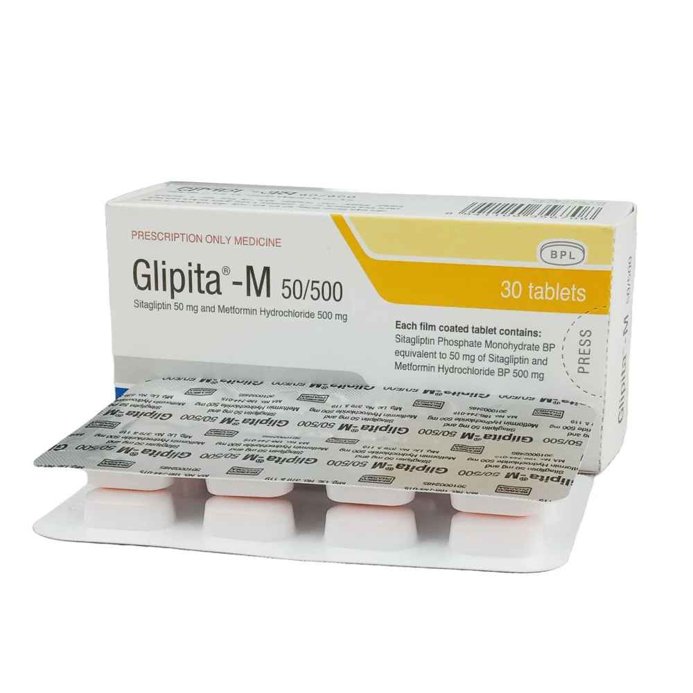 Glipita-M 50/500 mg Tablet