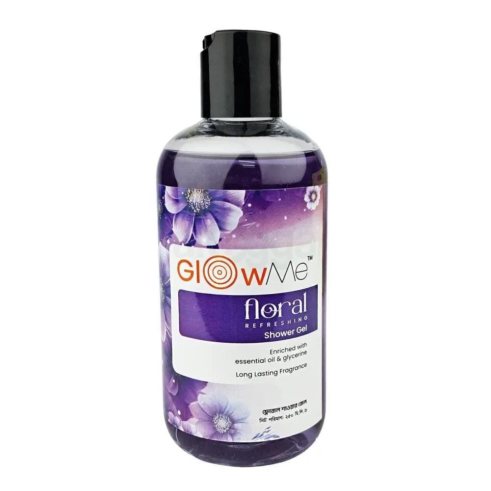Glowme Floral Shower Gel 250ml