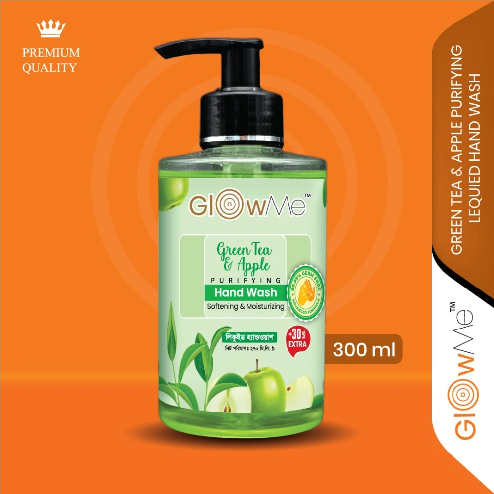 Glowme Green Tea & Apple Hand wash 270ml