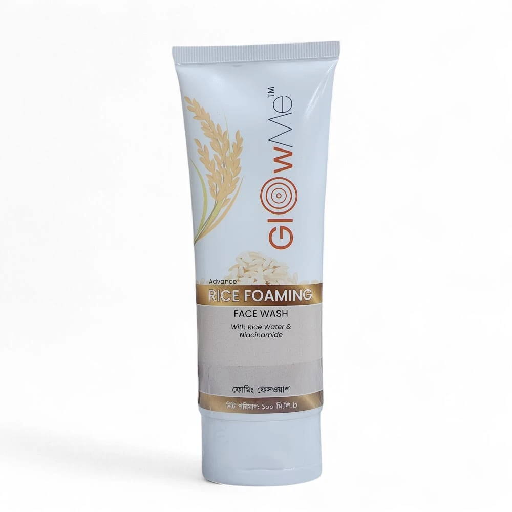 GlowMe Rice Foaming Face Wash 100ml
