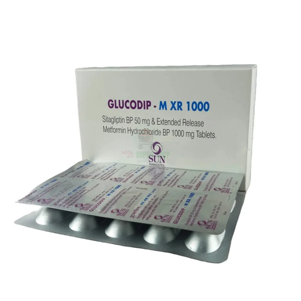 Glucodip M XR 1000 Tablet