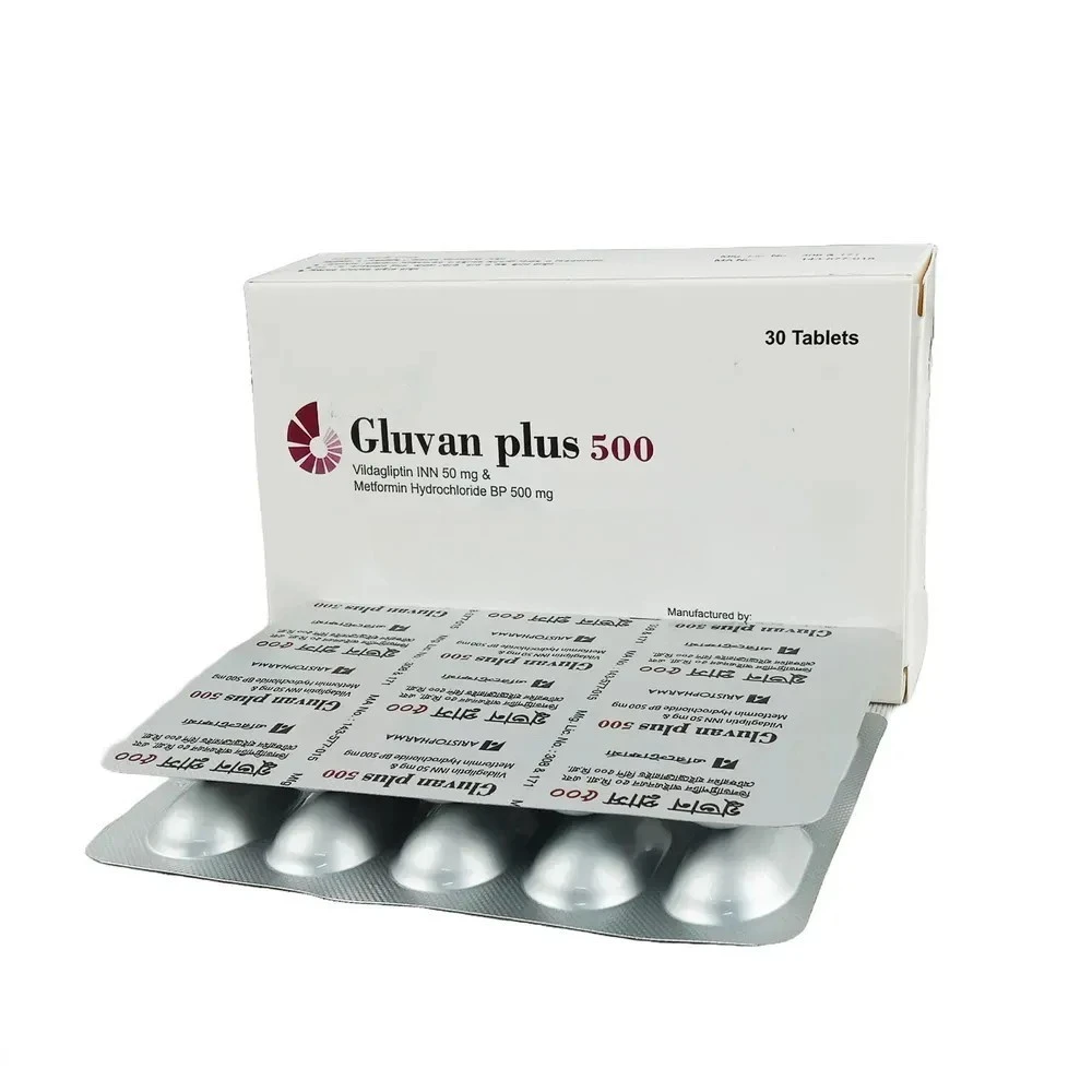 Gluvan Plus 500mg Tablet
