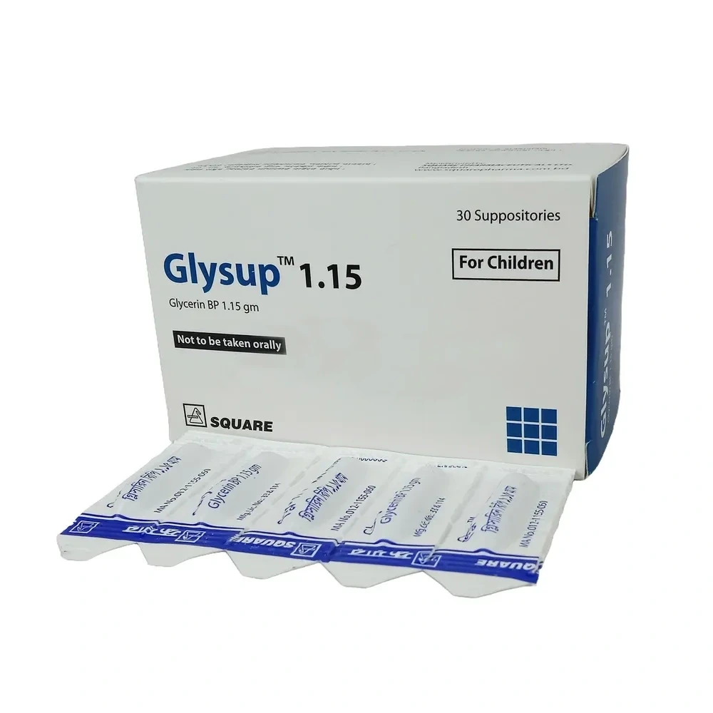 Glysup 1.15 Suppositories