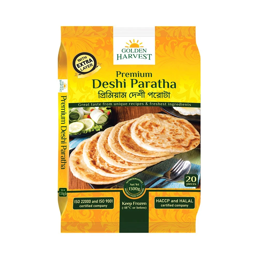 Golden Harvest Premium Deshi Paratha (20pcs) 1300g