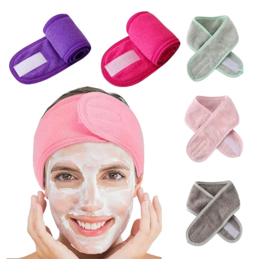 Hair Wrap Head Band Soft Salon SPA Facial Headband- 1pcs