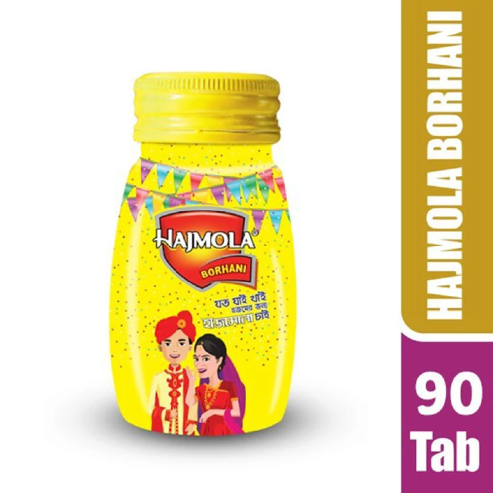 Dabur Hajmola Borhani 90 Tablets