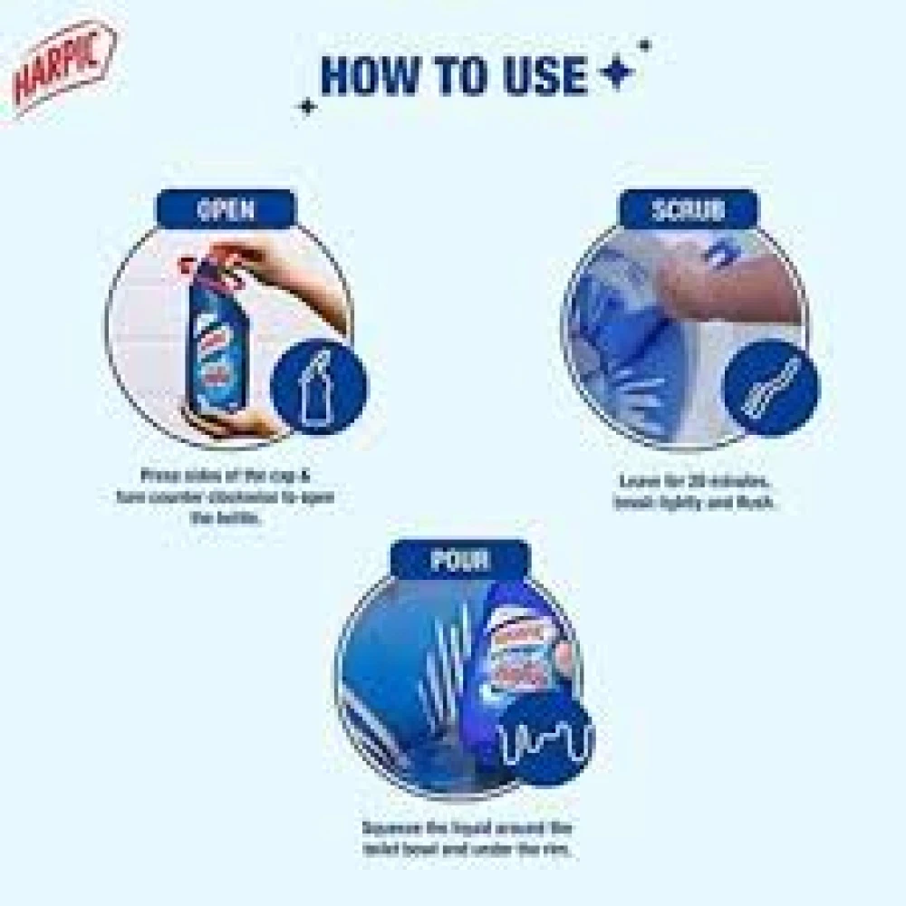 Harpic Toilet Cleaning Liquid Original 750ml