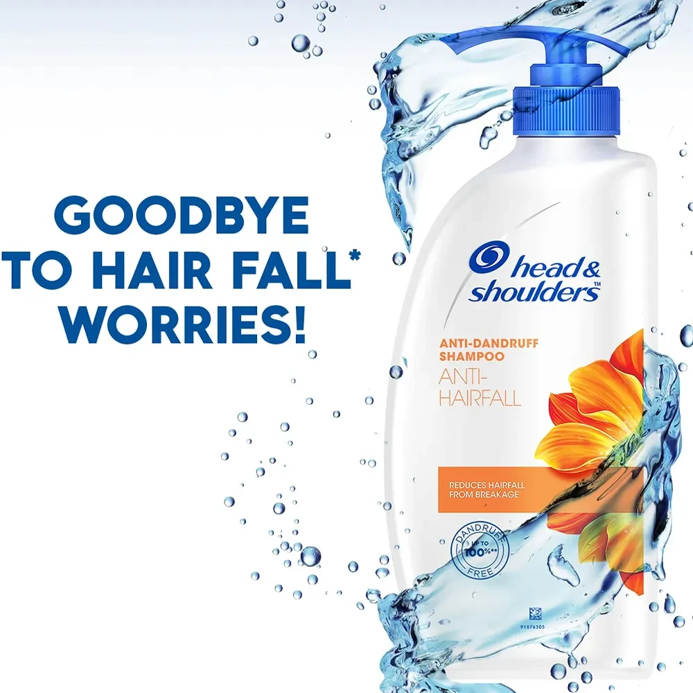 Head And Shoulders Anti-Dandruff Shampoo Anti Hairfall 650ml