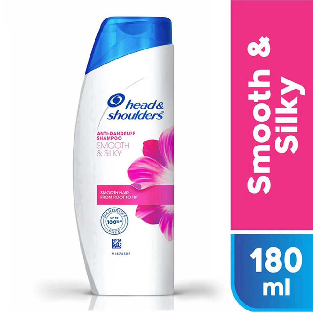 Head & Shoulders Smooth & Silky Anti Dandruff Shampoo 180ml