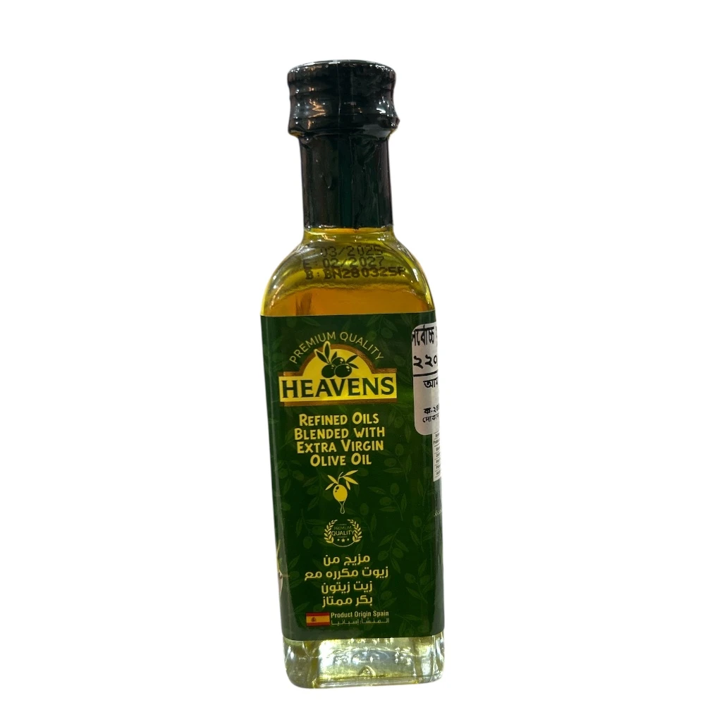 Heavens Refined Oils Blended With Extra Virgin Olive Oil 100ml