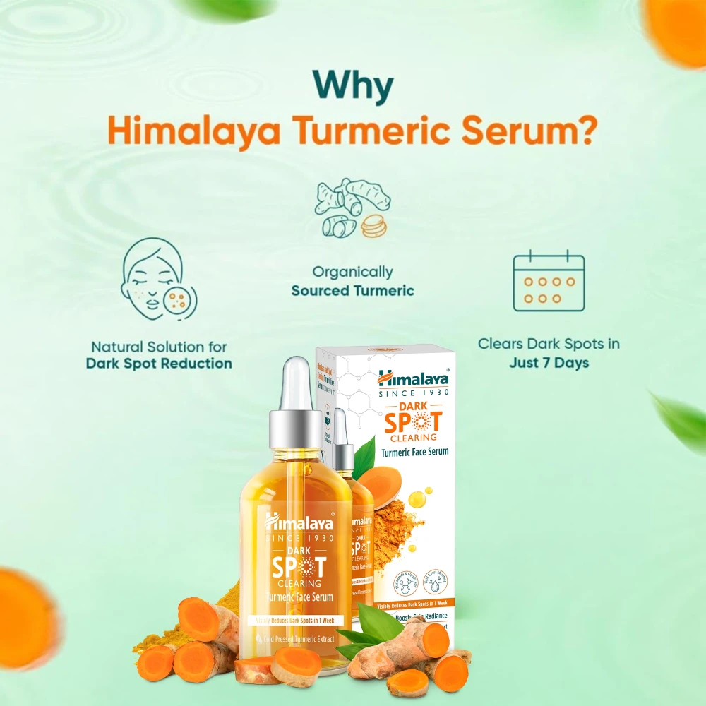 Himalaya Dark Sport Turmeric Face Serum 15ml