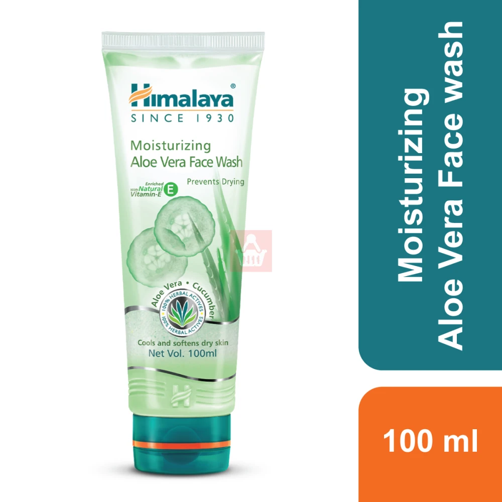 Himalaya Herbals Moisturizing Aloe Vera Face Wash 100ml