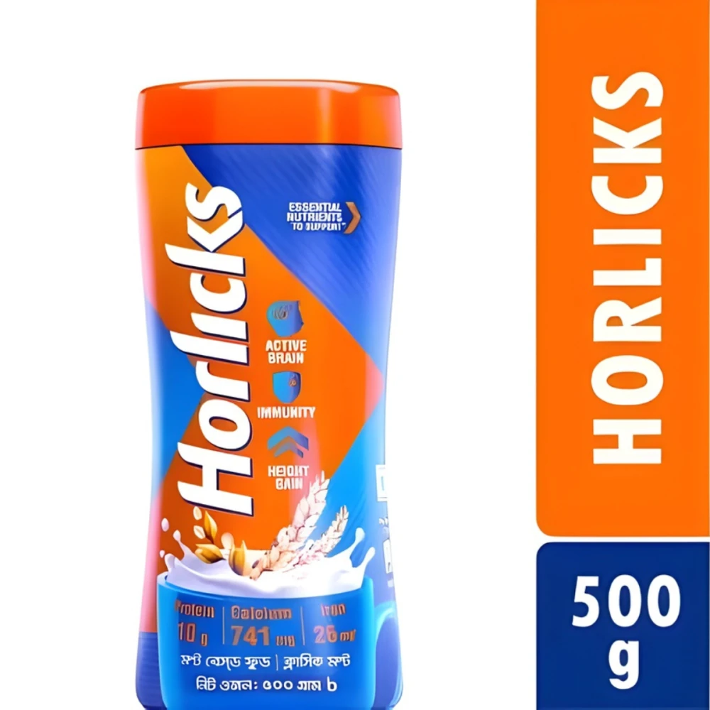 Horlicks Classic Malt Jar 500gm