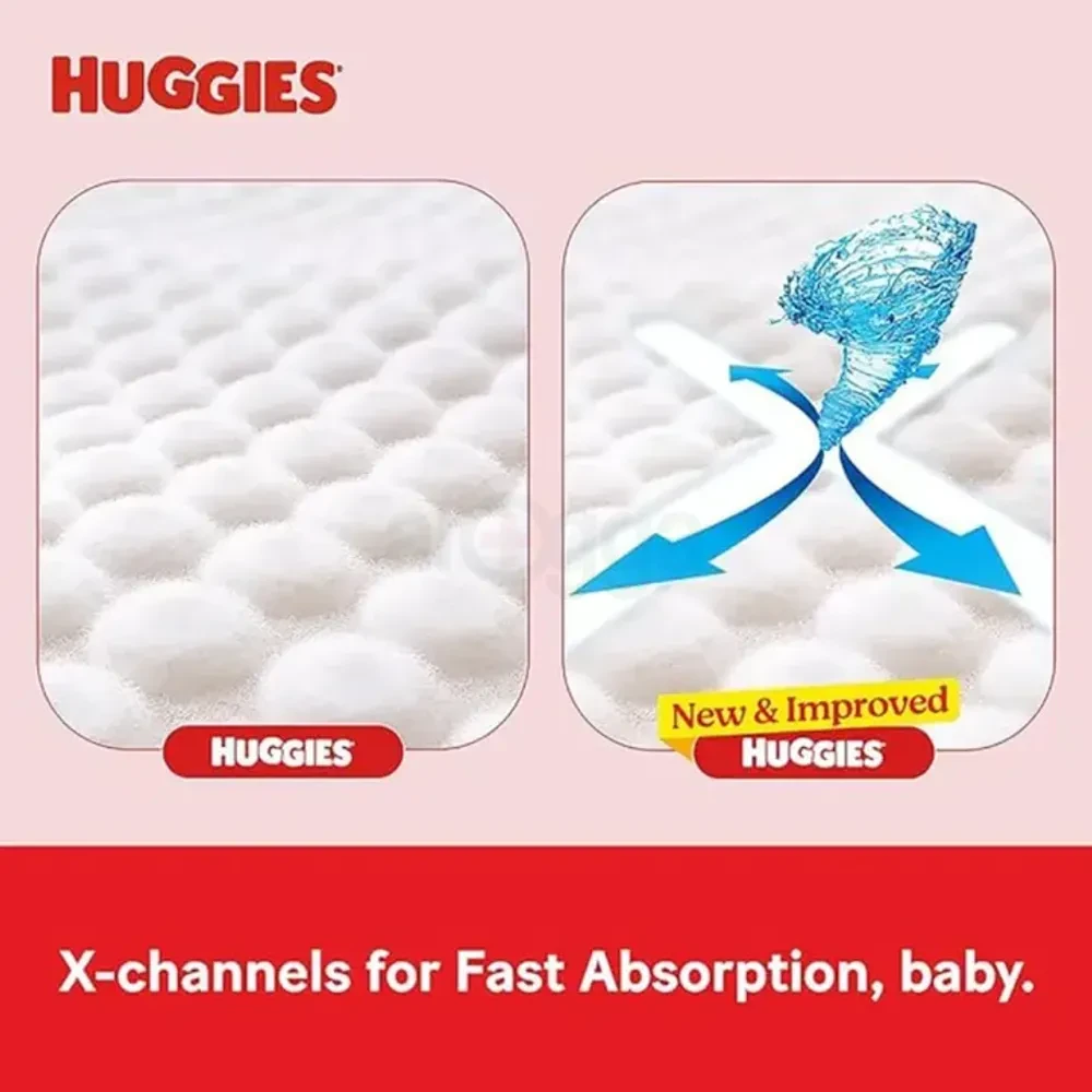 Huggies Dry Tape Diaper NB-36 Up To 5Kg