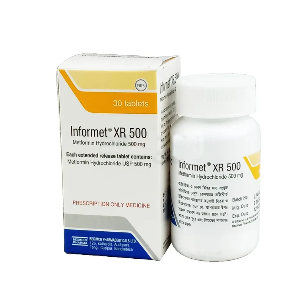 Informet XR 500 mg Tablet