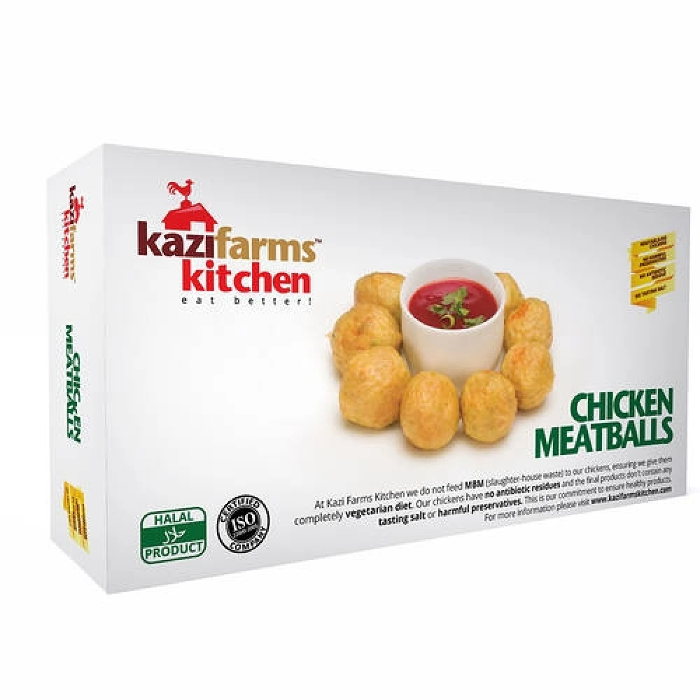 Kazi Farms Kitchen Chicken Meatball 19-20pcs 250g