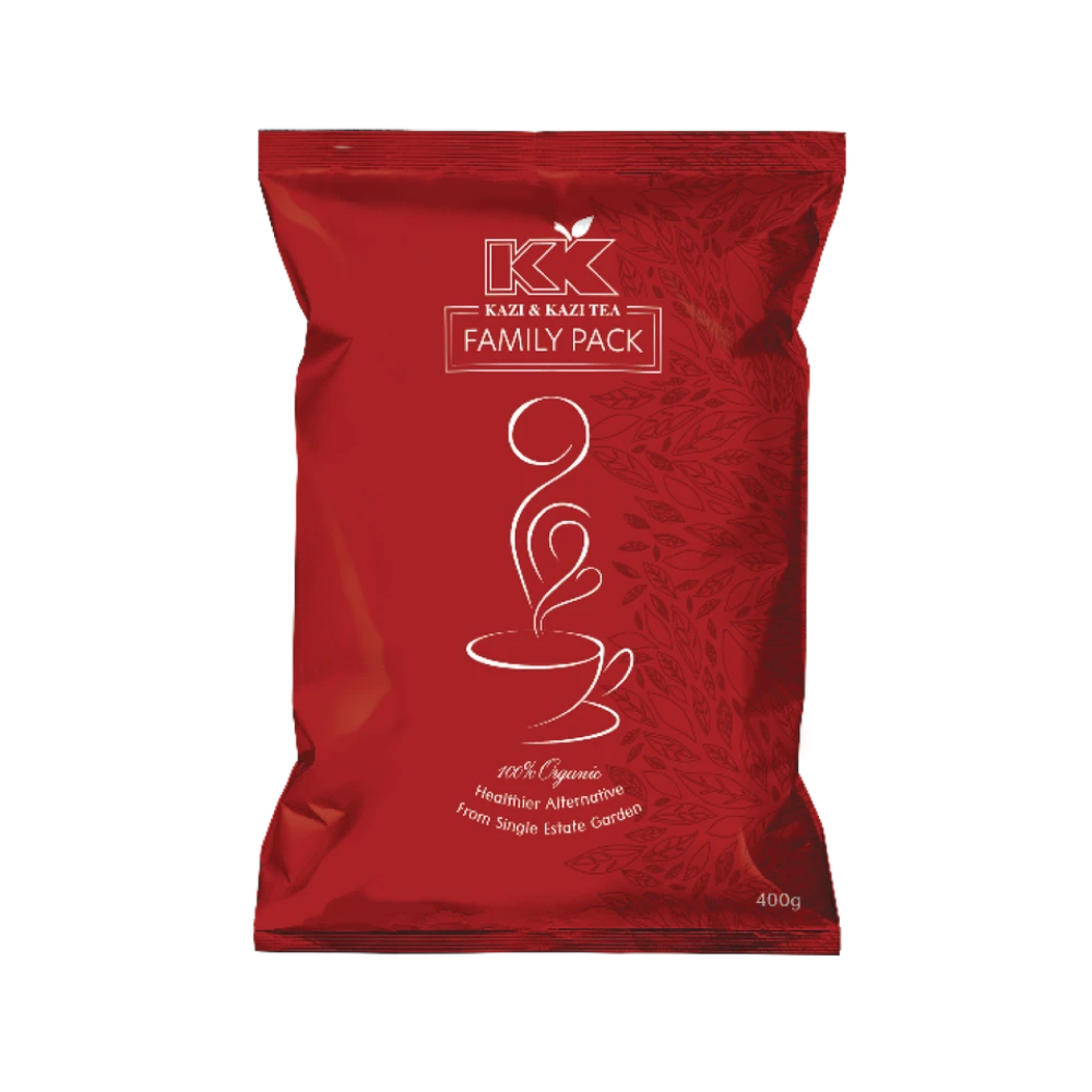 Kazi & Kazi Family Pack Organic Black Tea 400g