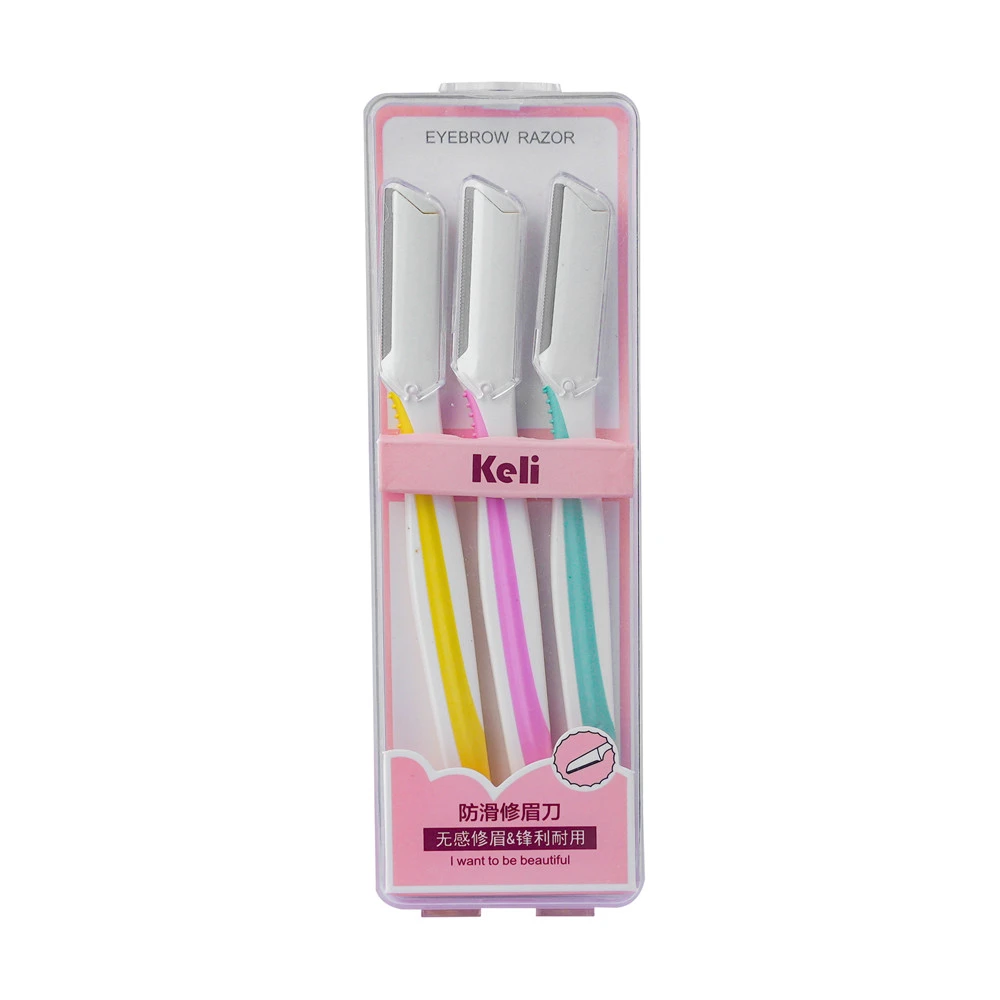 Keli Eyebrow Razor 3pcs Set