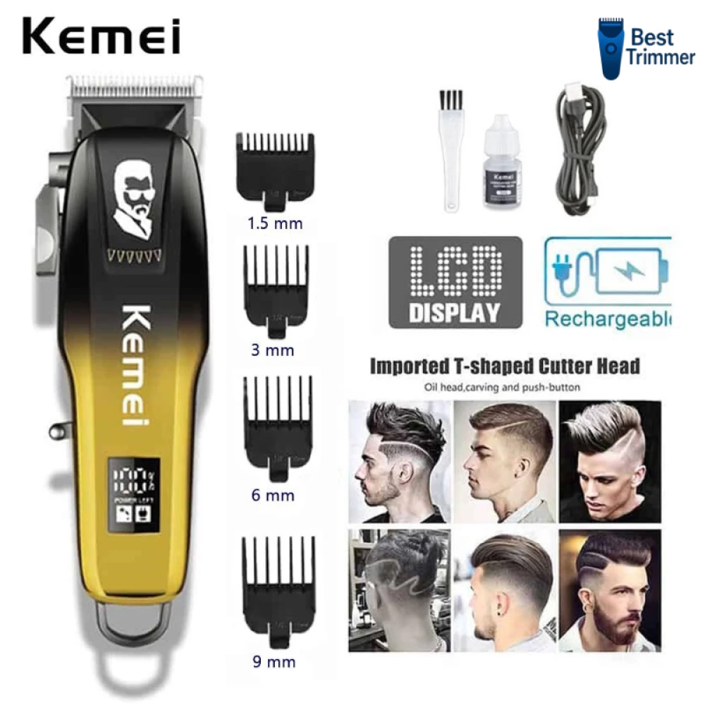 Kemei Rechargeable Hair Clipper KM-709A
