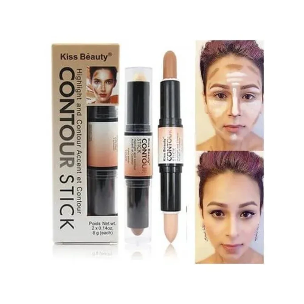 Kiss Beauty Contour Stick 2 in 1 Highlight and Contour Accent Et Contour