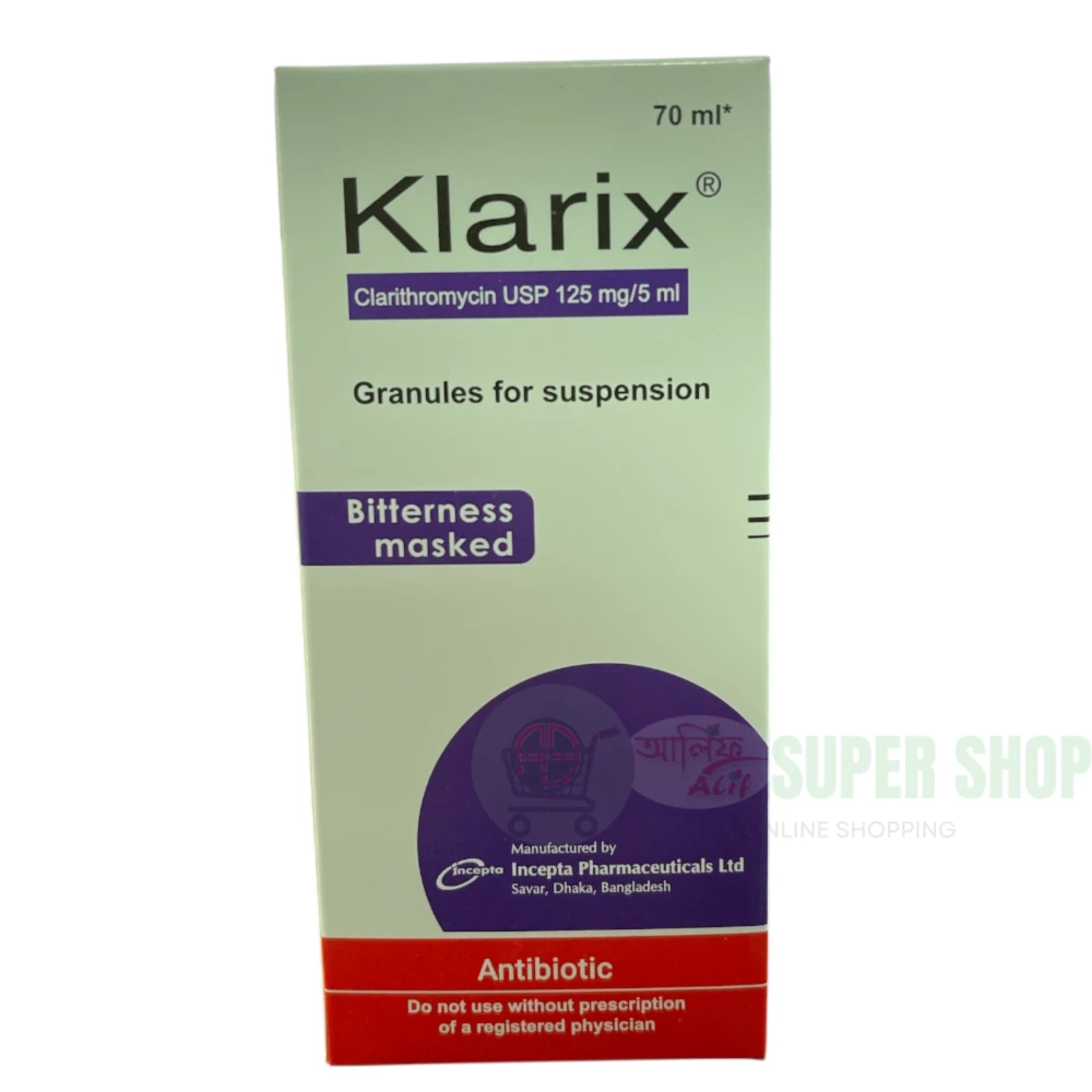 Klarix Powder For Suspension 70ml