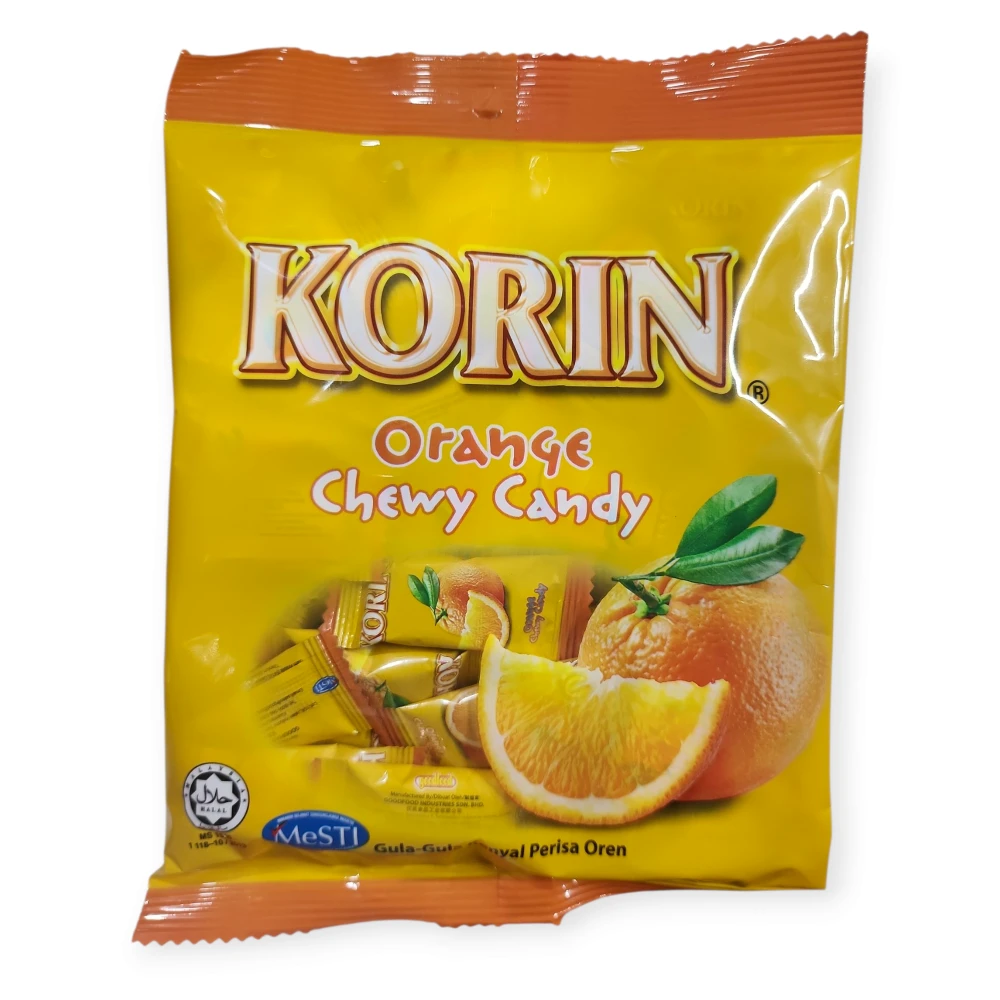Korin Orange Chewy Candy 120gm